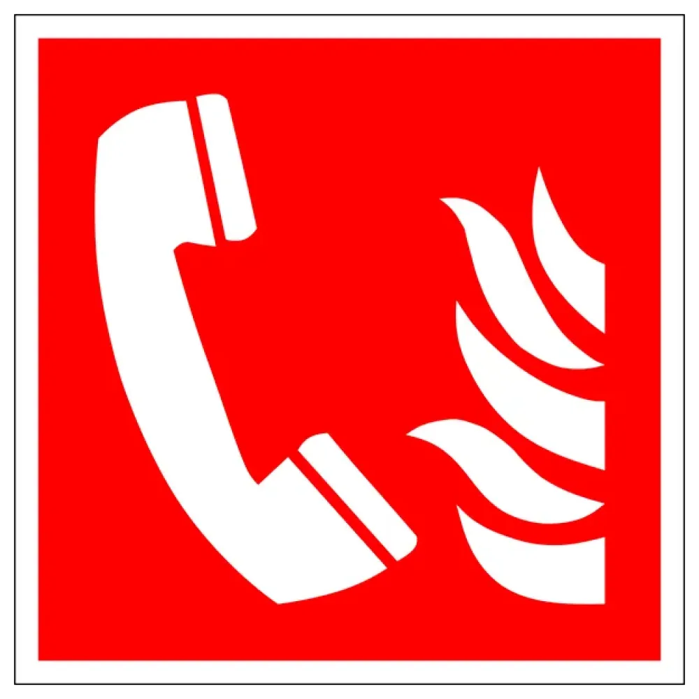 Brandschutzschild »Brandmeldetelefon«