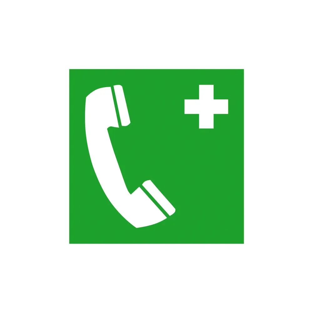 Erste-Hilfe-Schild »Notruftelefon«