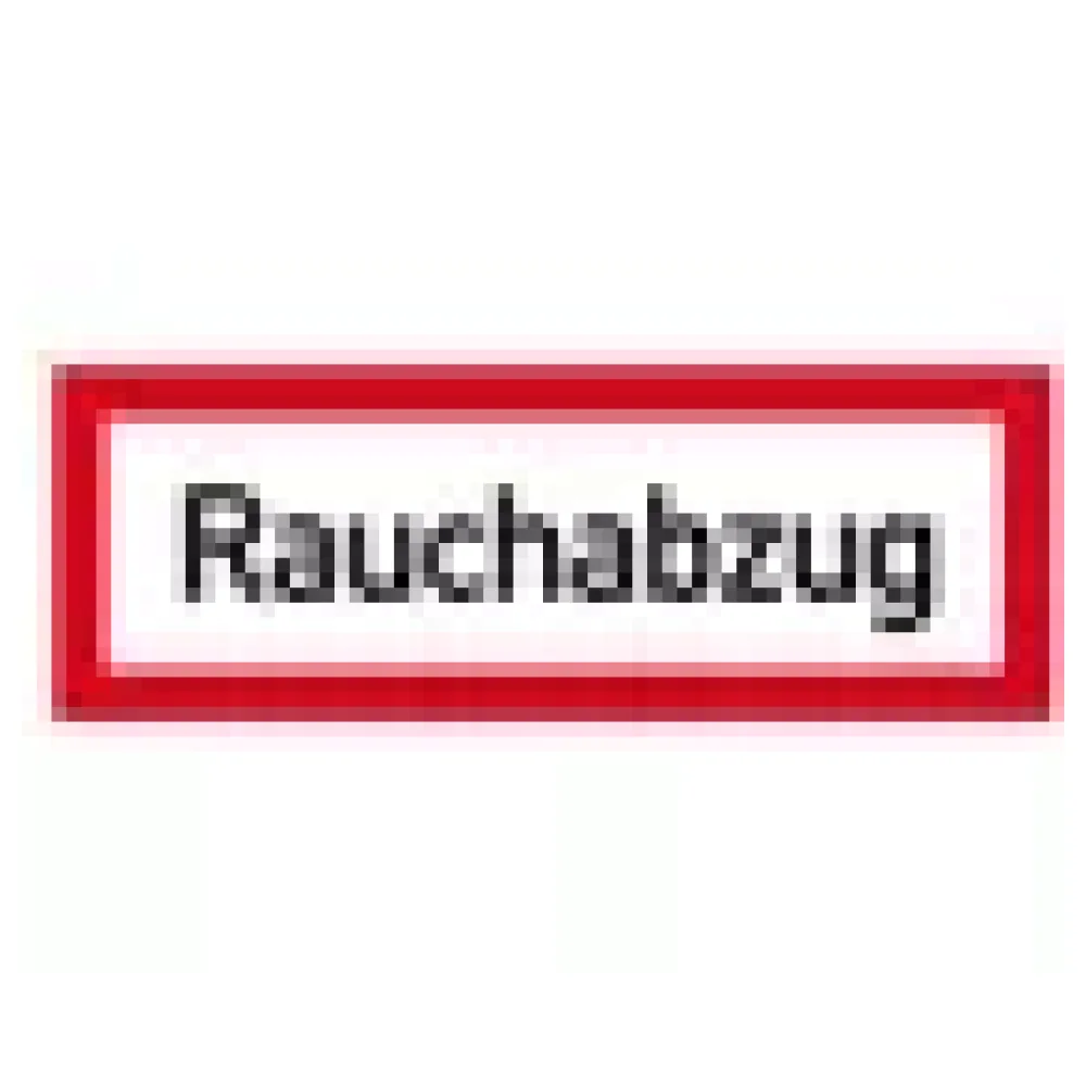 Hinweisschild für die Feuerwehr »Rauchabzug (RWA)« – Bild 3
