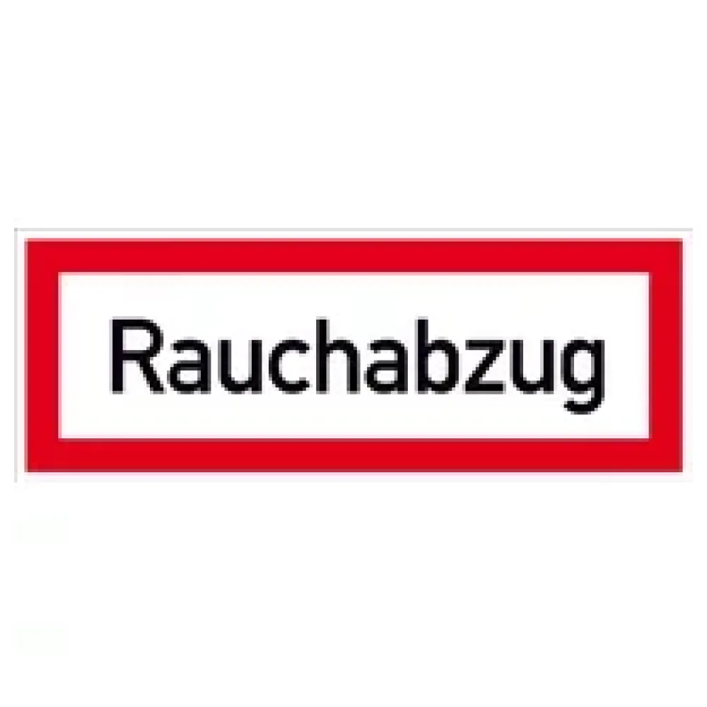 Hinweisschild für die Feuerwehr »Rauchabzug (RWA)« – Bild 2