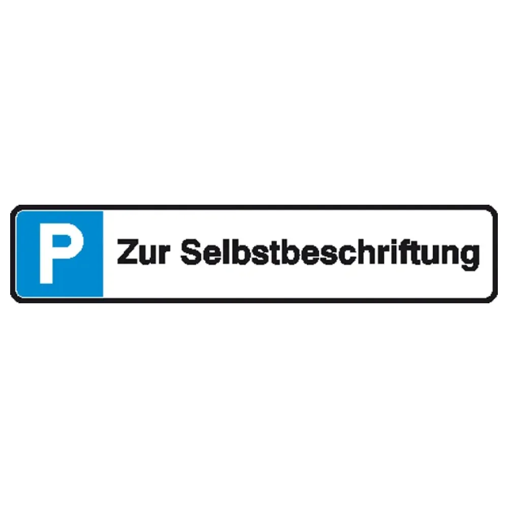Parkplatzschild »Symbol: P«