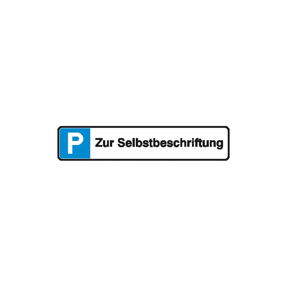 Parkplatzschild »Symbol: P«
