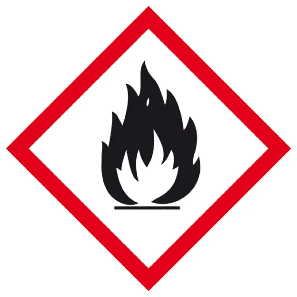 GHS-Gefahrenpiktogramm »Symbol 02: Flamme«