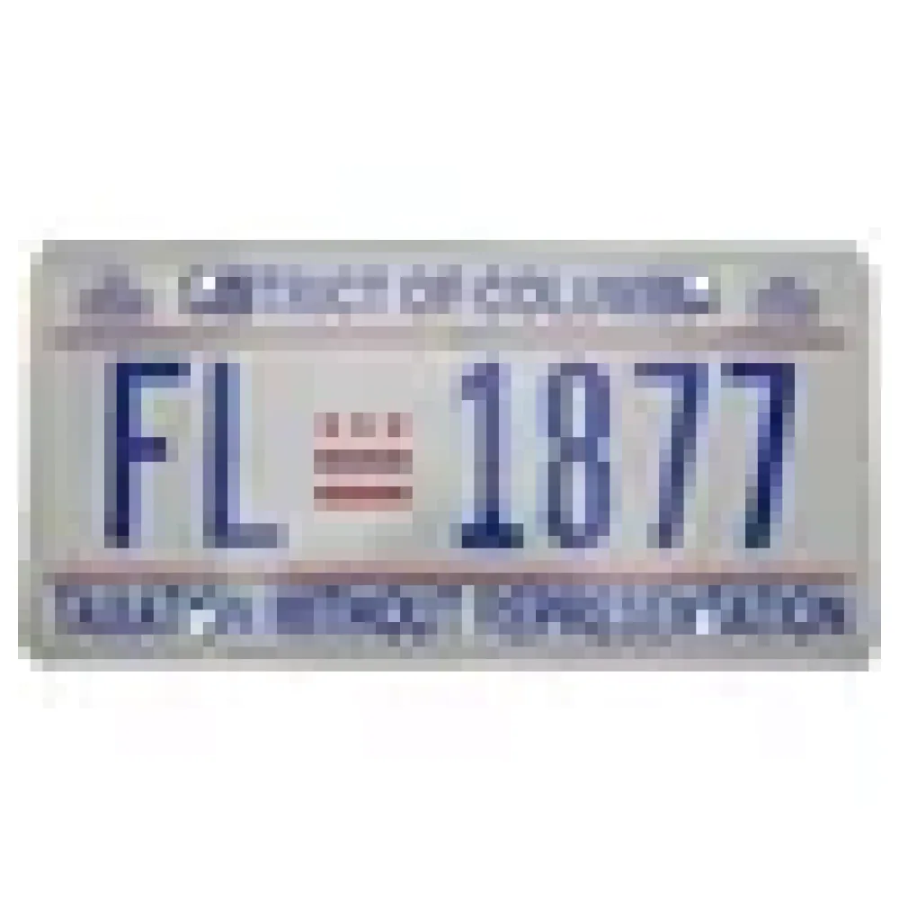 US Kennzeichen Washington DC - original Nummernschild aus den USA – Bild 3