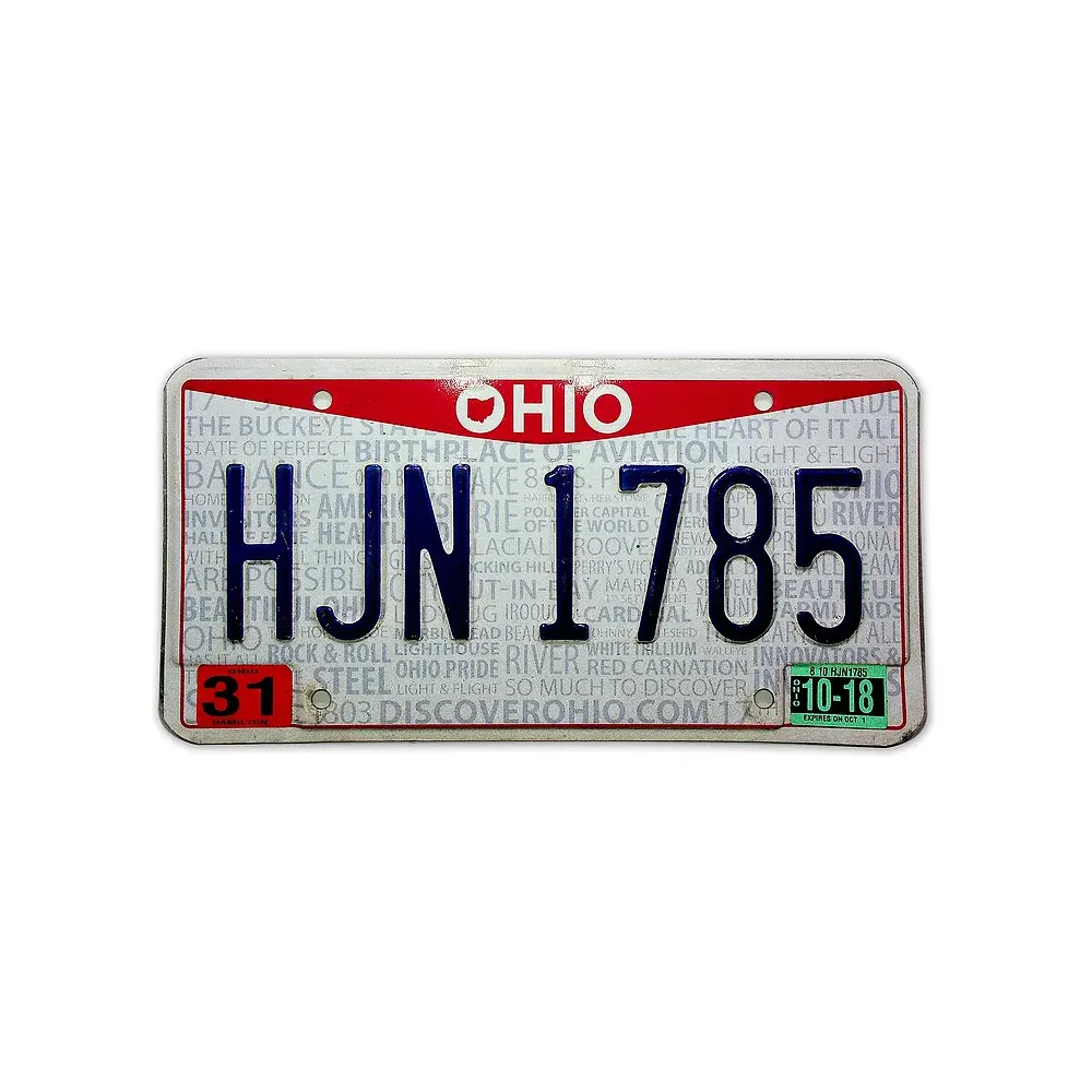 US Kennzeichen Ohio