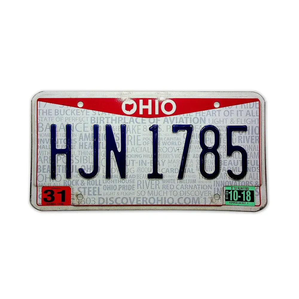 US Kennzeichen Ohio