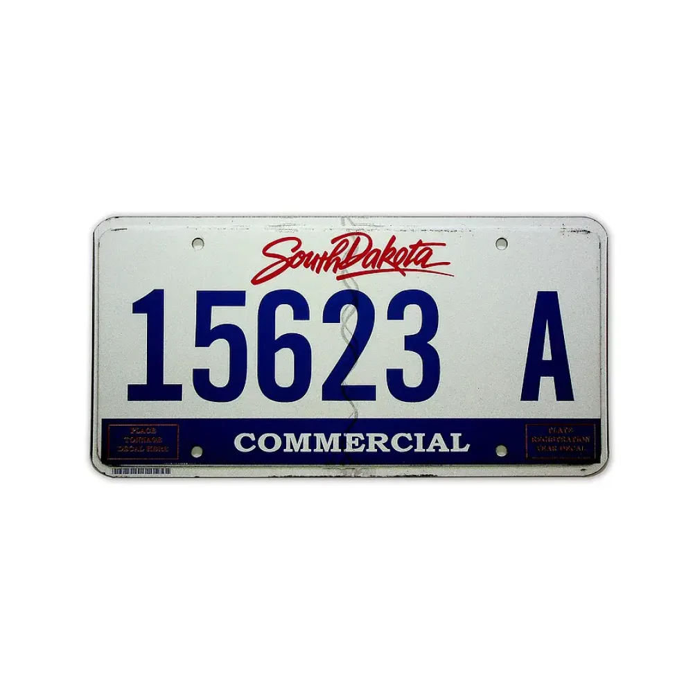 US Nummernschild South Dakota - original Nummernschild aus den USA