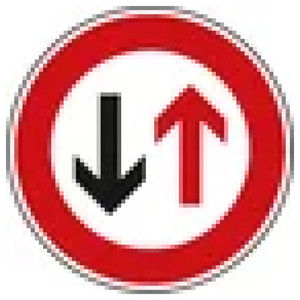 Verkehrszeichen StVO - Vorrang des Gegenverkehrs – Bild 3