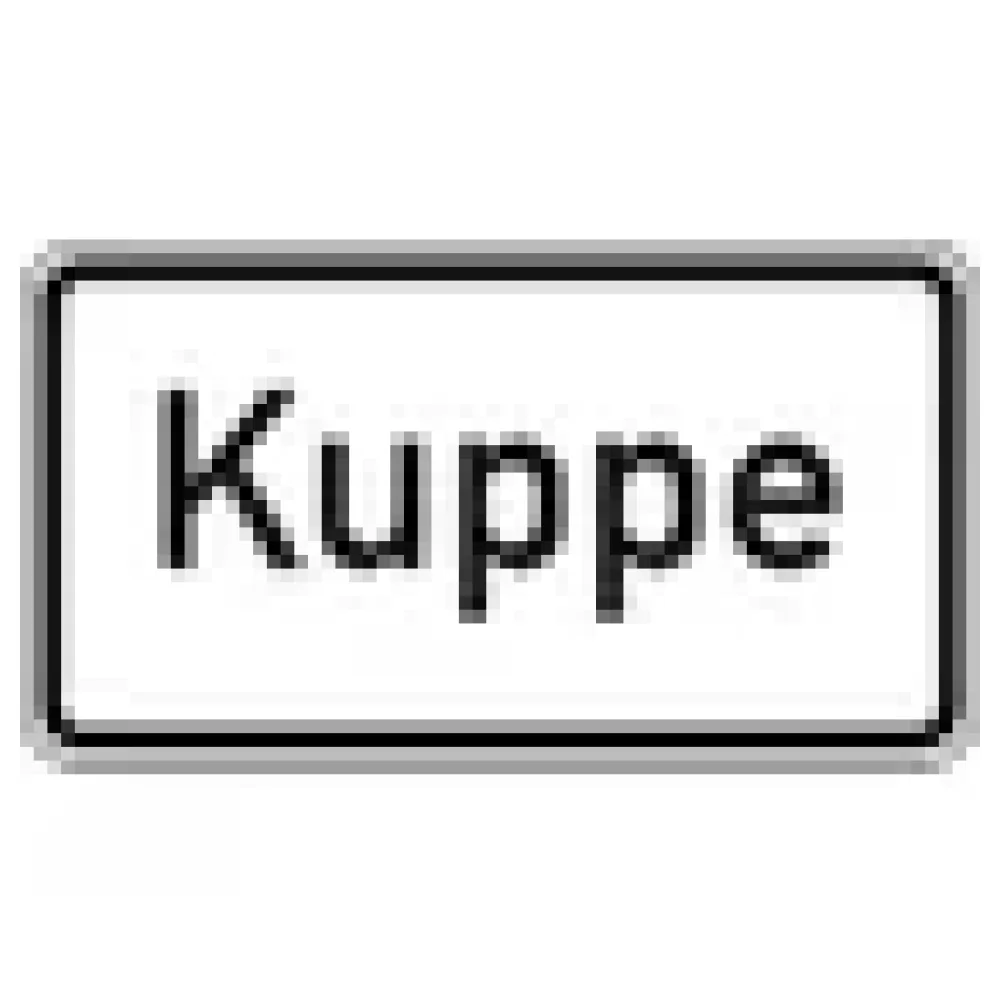 Verkehrszeichen Zusatzschild StVO - Kuppe – Bild 3