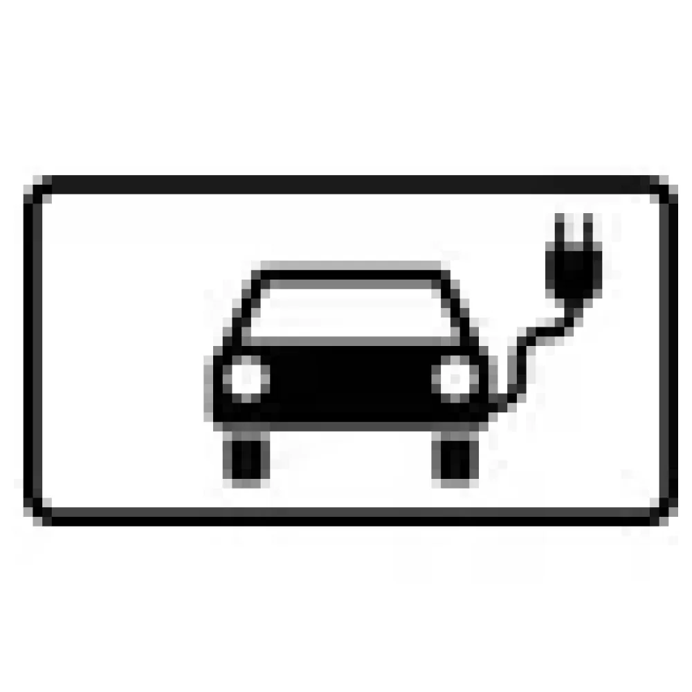 Verkehrszeichen Zusatzschild StVO - E-Auto – Bild 3