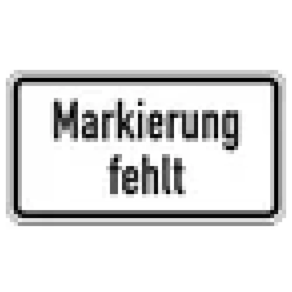 Verkehrszeichen Zusatzschild StVO - Markierung fehlt – Bild 3