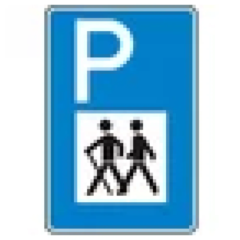Verkehrszeichen - Wanderparkplatz – Bild 3