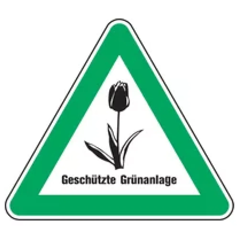 Tulpenschild - Geschützte Grünanlage – Bild 2