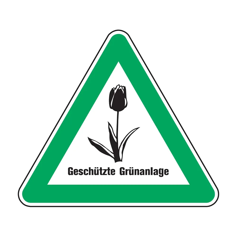 Tulpenschild - Geschützte Grünanlage
