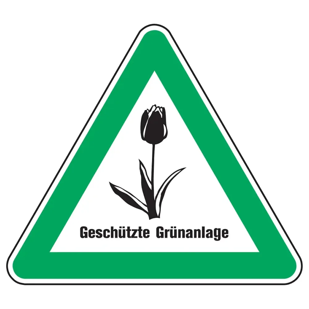 Tulpenschild - Geschützte Grünanlage