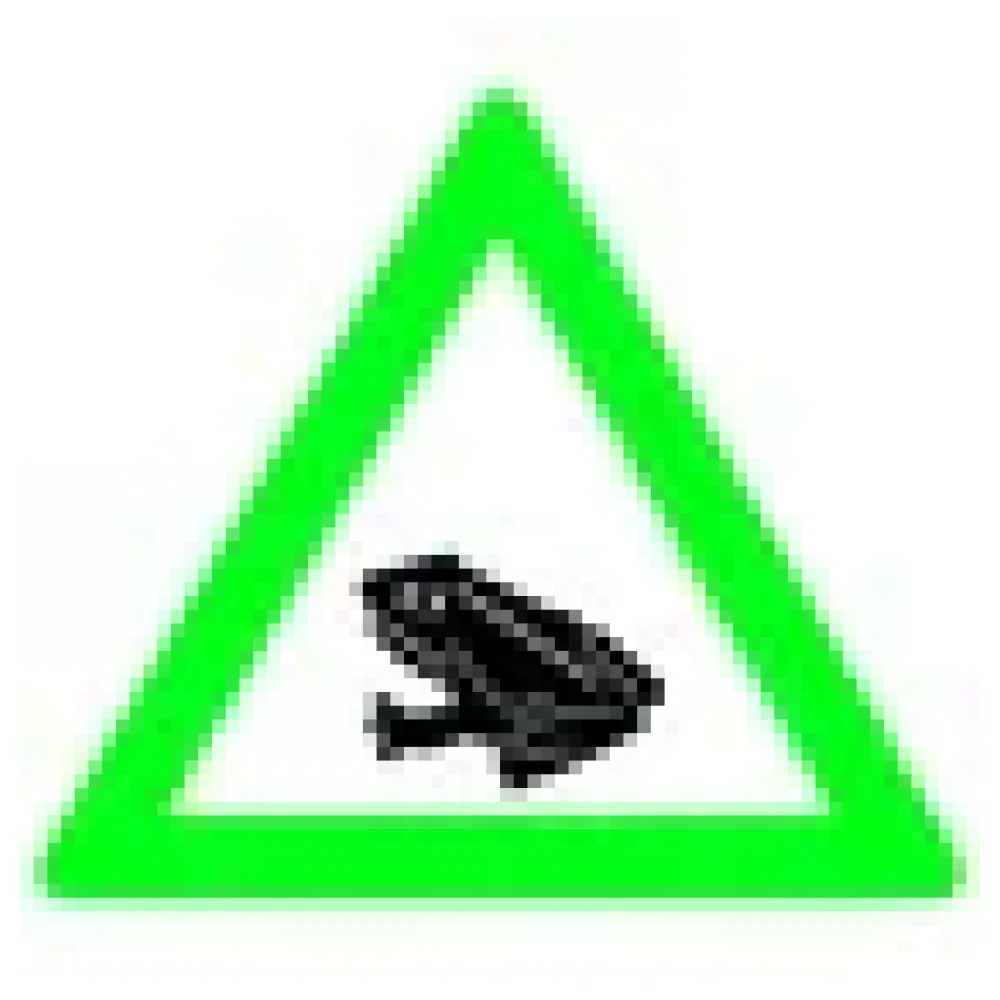 Naturschutzschild mit Kröte – Bild 3