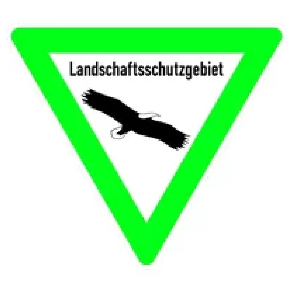 Landschaftsschutzschild mit Adler – Bild 2