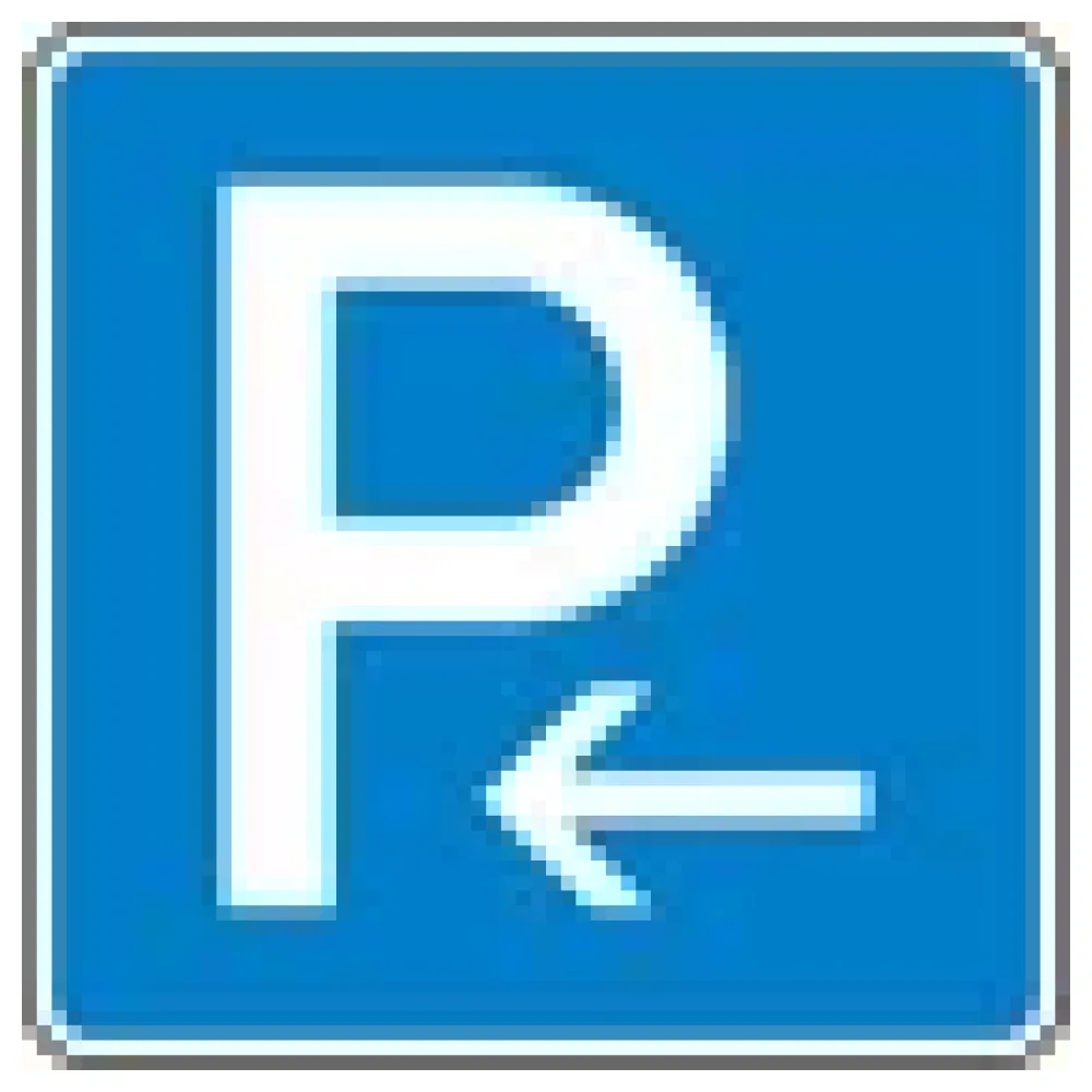 Verkehrszeichen - Parken Anfang - Aufstellung rechts – Bild 3