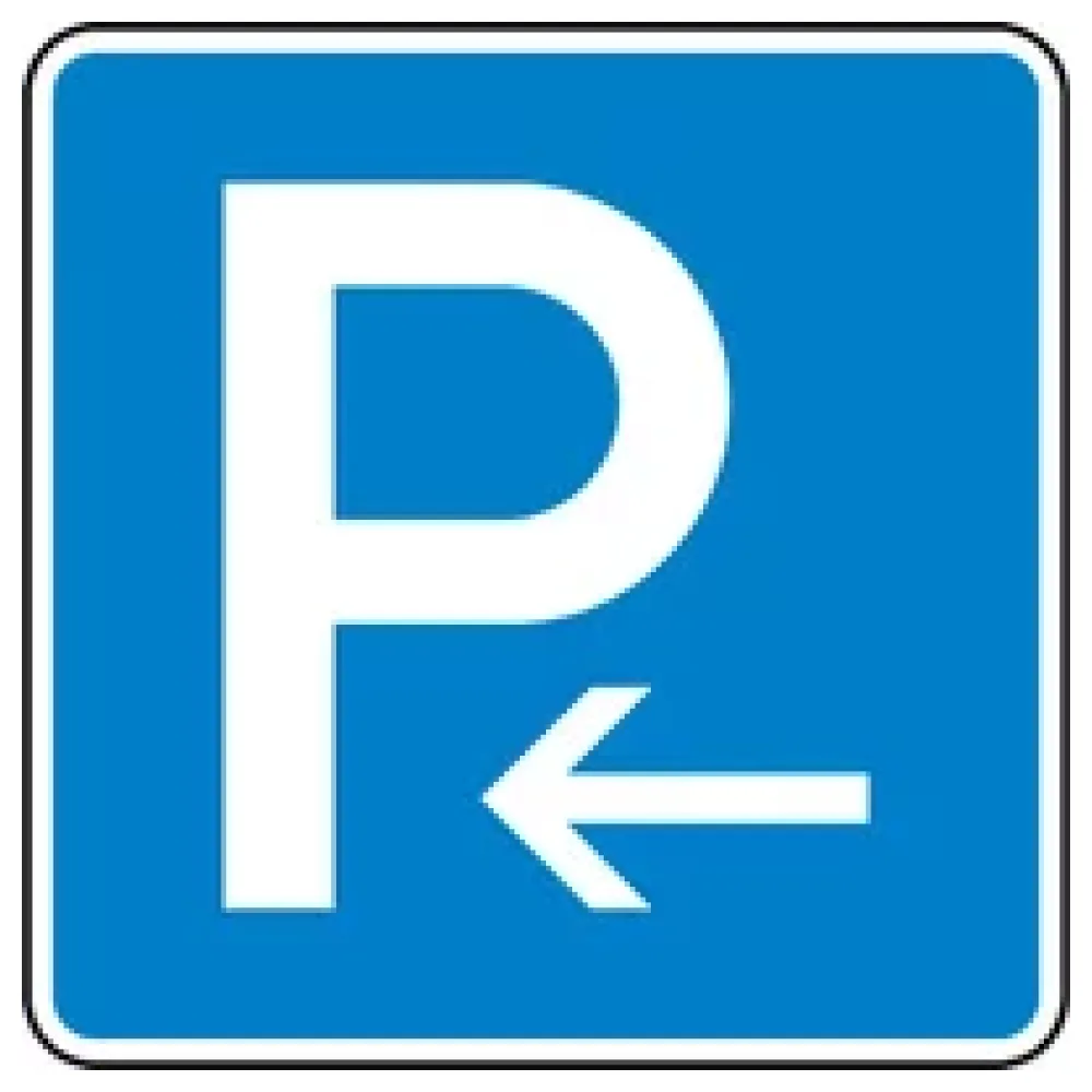 Verkehrszeichen - Parken Anfang - Aufstellung rechts – Bild 2