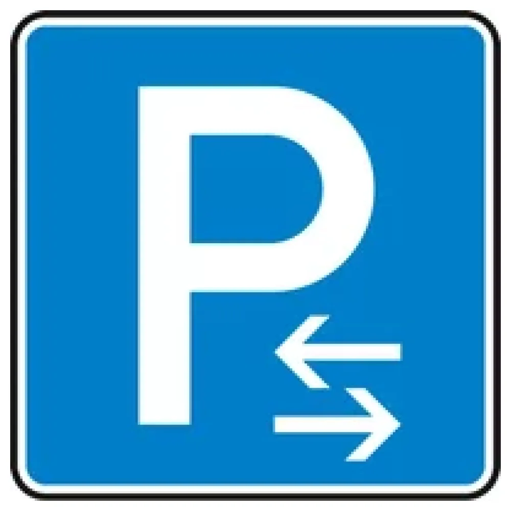 Verkehrszeichen - Parken Mitte – Bild 2