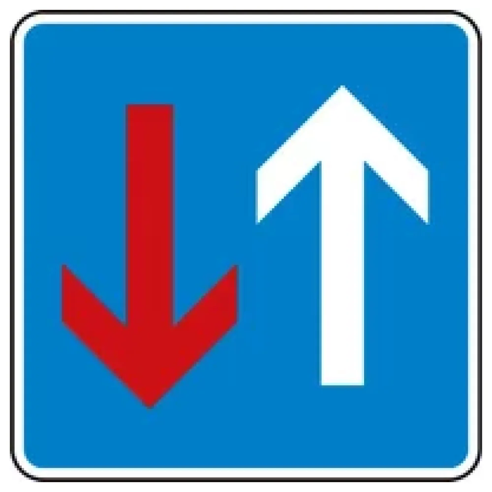 Verkehrszeichen StVO - Vorrang vor dem Gegenverkehr – Bild 2