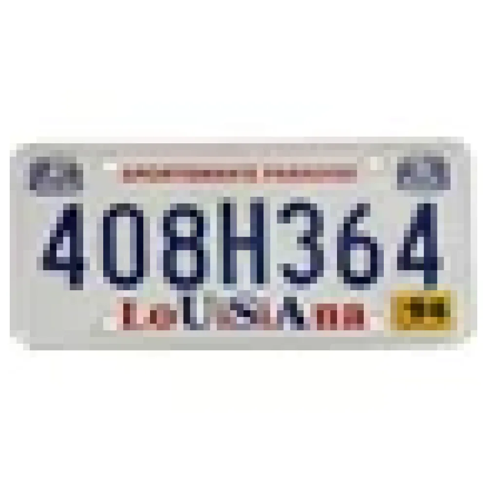 originales US Kennzeichen Louisiana Sportman's Paradise – Bild 3
