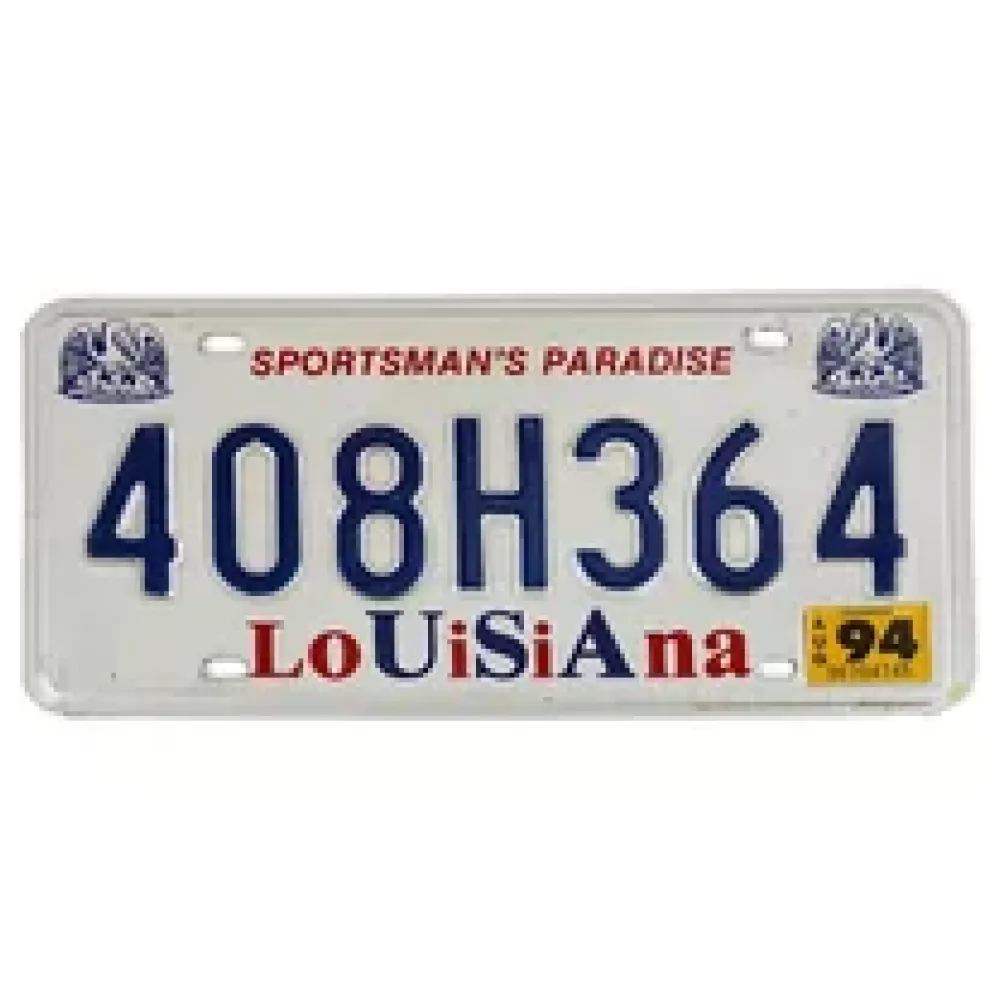 originales US Kennzeichen Louisiana Sportman's Paradise – Bild 2