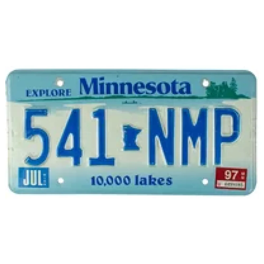 US-Kennzeichen aus Minnesota – Bild 2