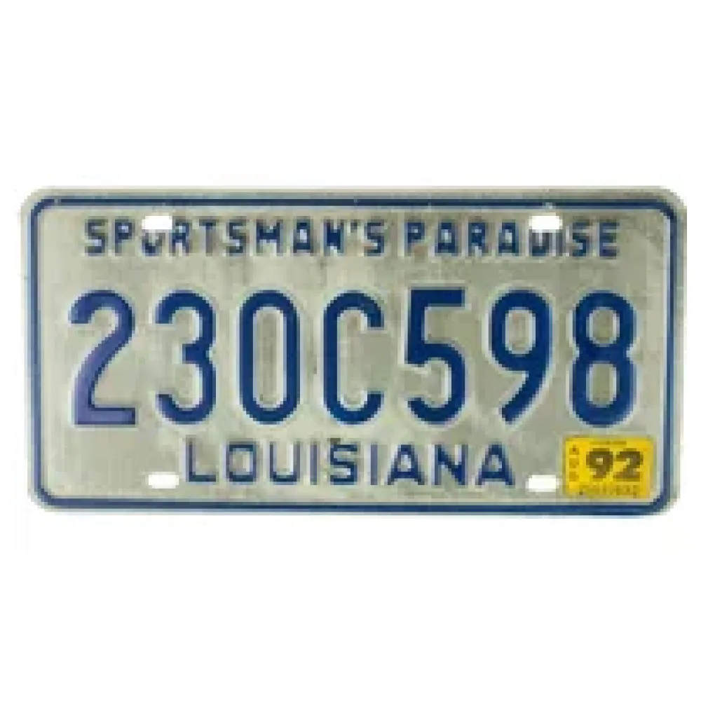 US-Kennzeichen aus Louisiana – Bild 2