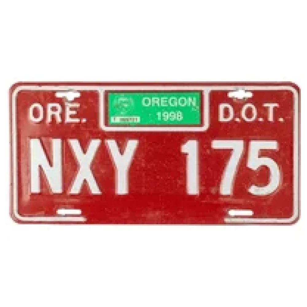USA - Nummernschild aus Oregon - original – Bild 2