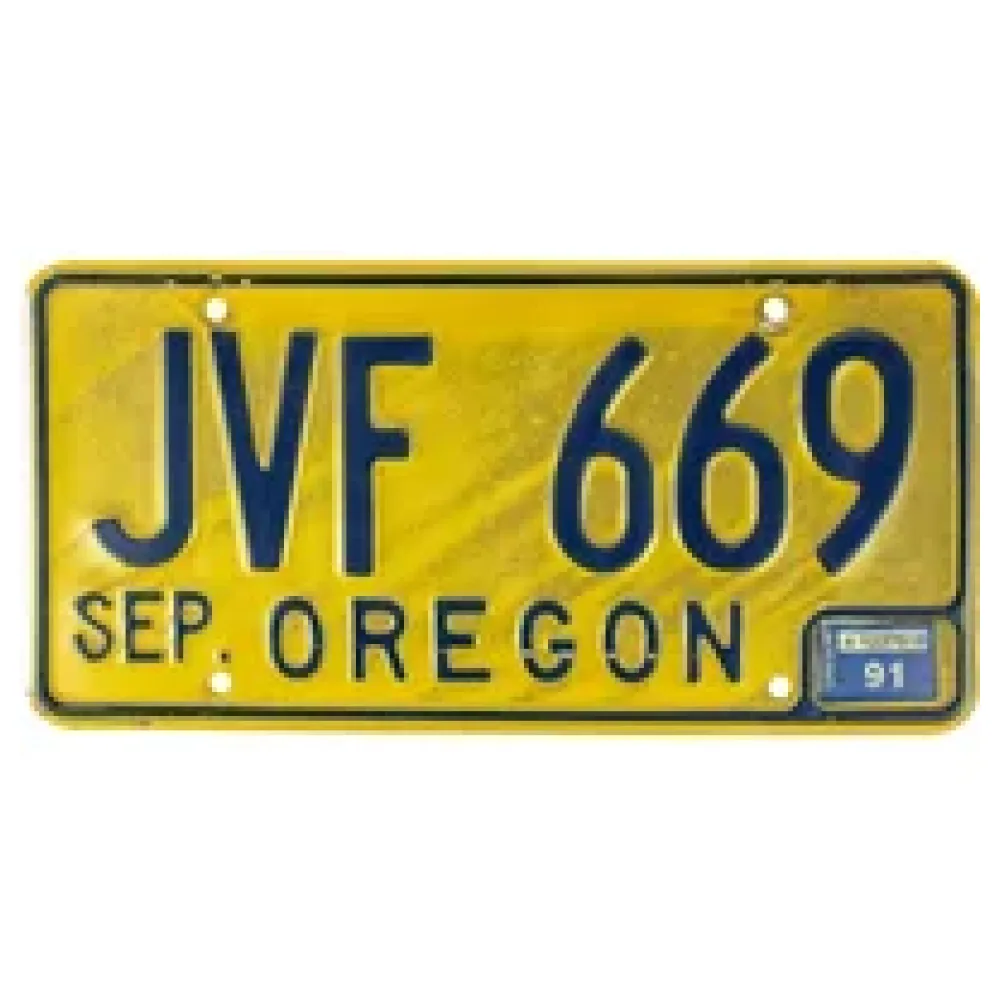 US Kennzeichen aus Oregon - original – Bild 2
