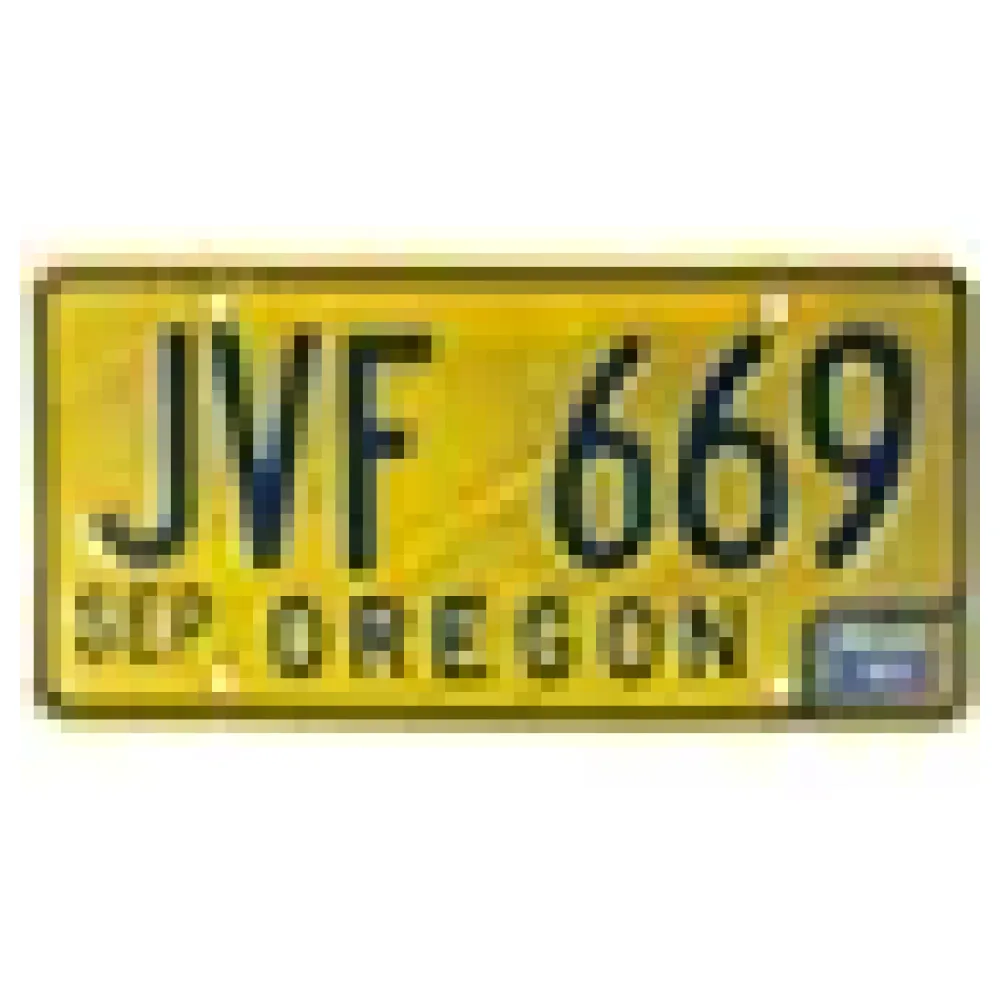 US Kennzeichen aus Oregon - original – Bild 3