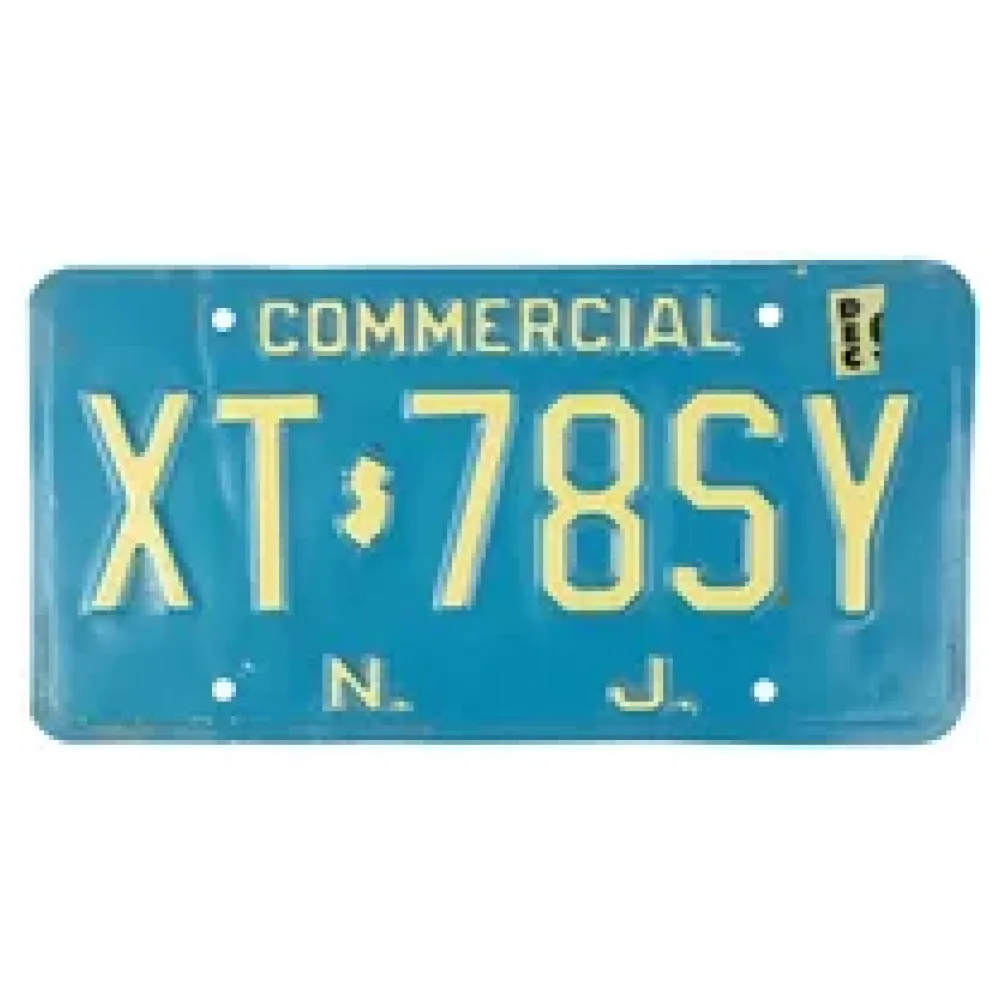 USA-Nummernschild New Jersey - Garden State - original – Bild 2