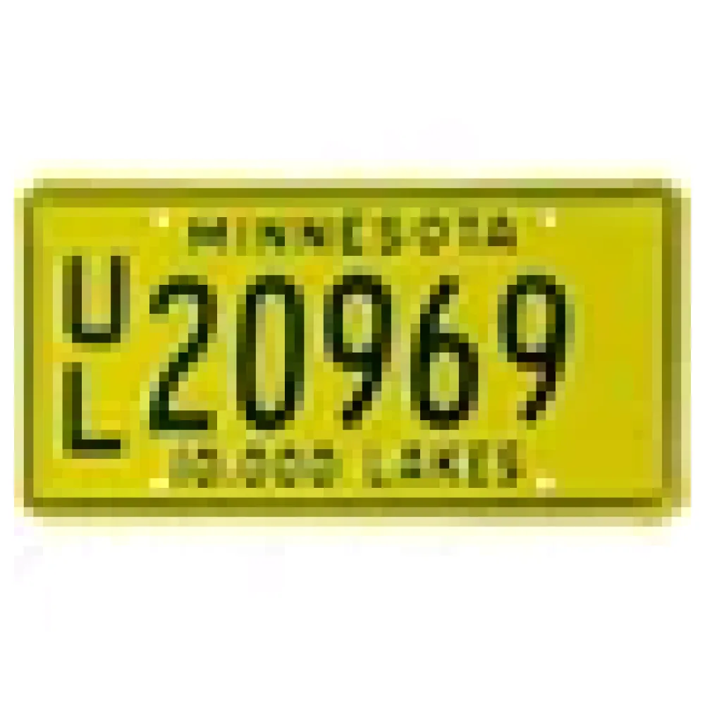 US Nummernschild Minnesota - original Nummernschild aus den USA – Bild 3