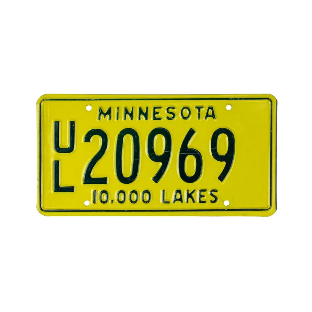 US Nummernschild Minnesota - original Nummernschild aus den USA