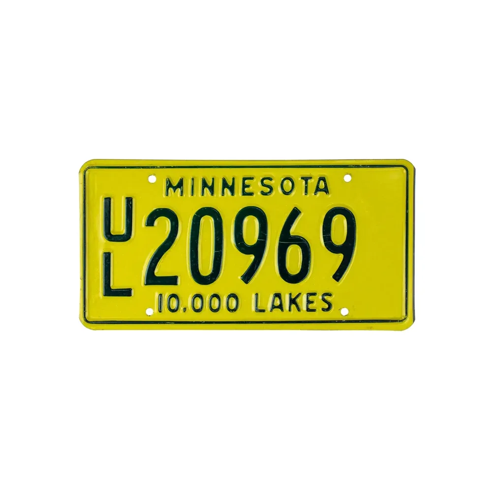 US Nummernschild Minnesota - original Nummernschild aus den USA