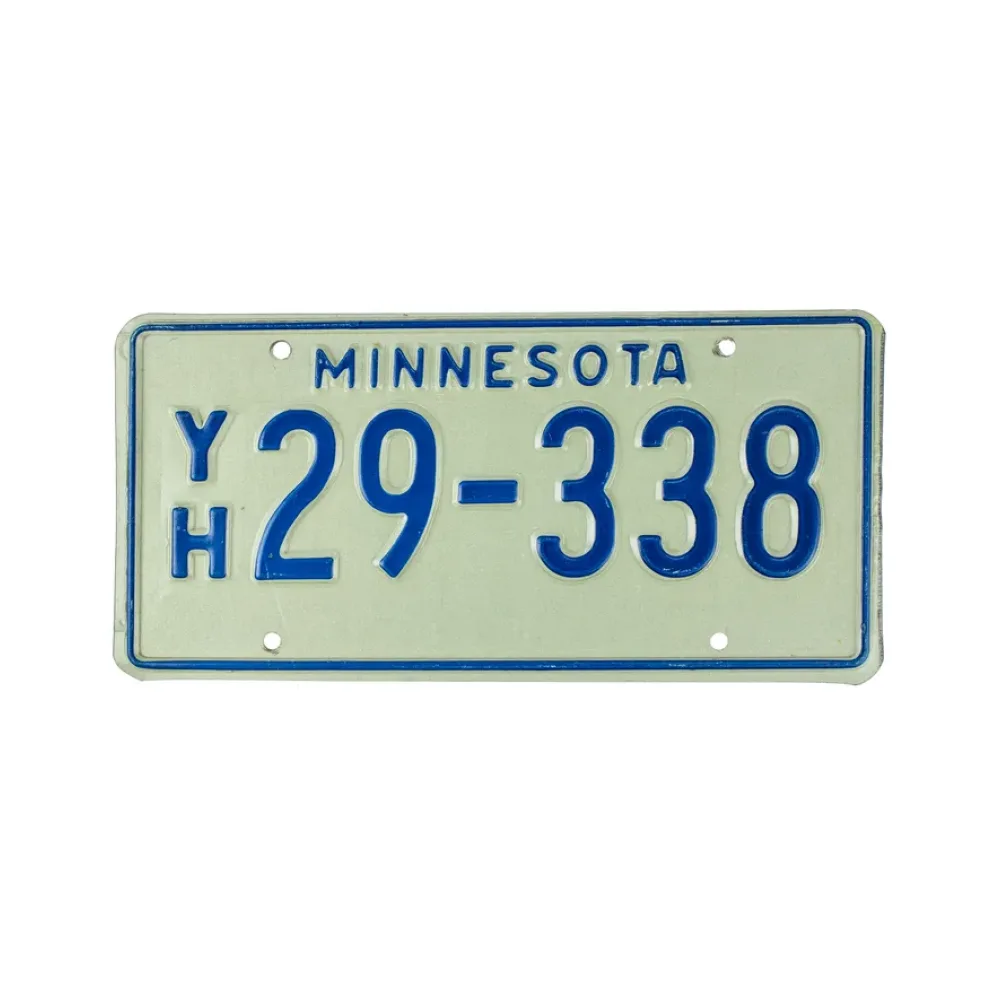 US-Kennzeichen aus Minnesota