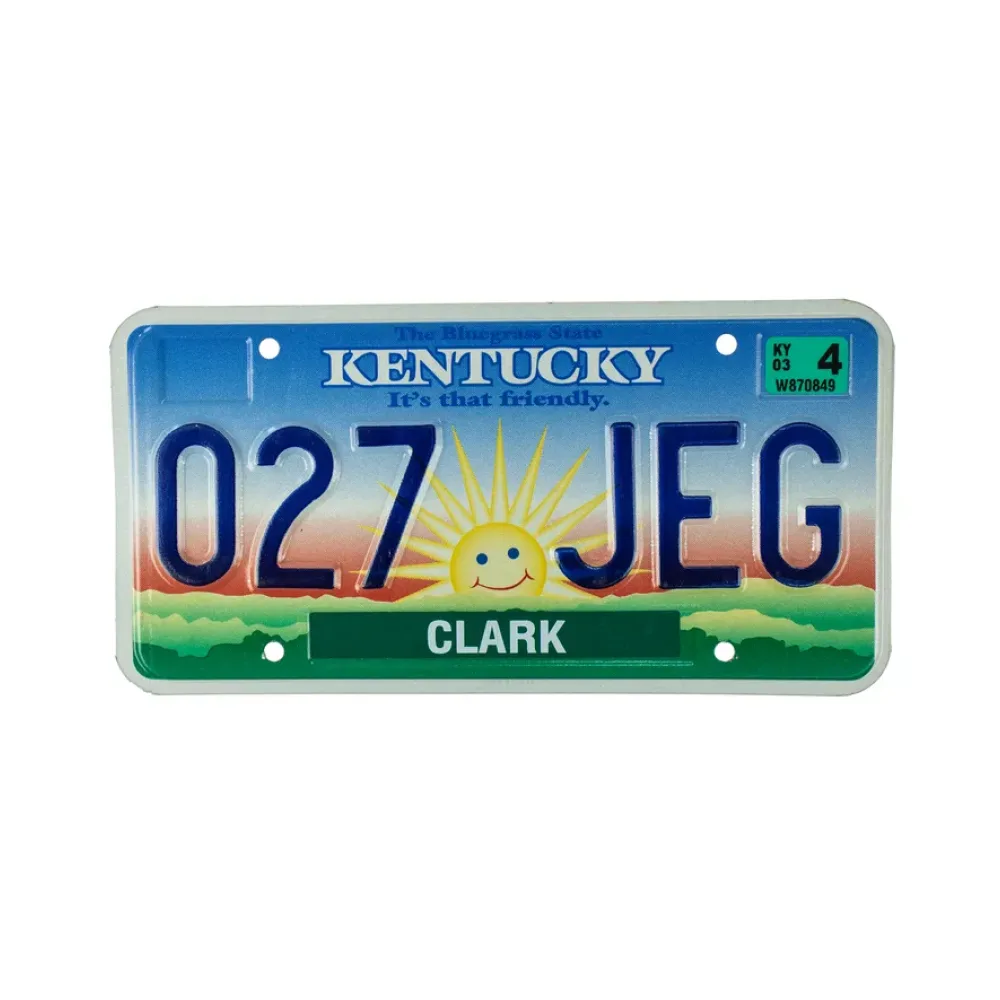 US Nummernschild Kentucky