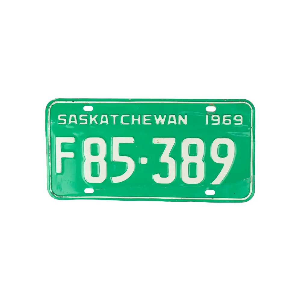 Kanadisches Kennzeichen Saskatchewan