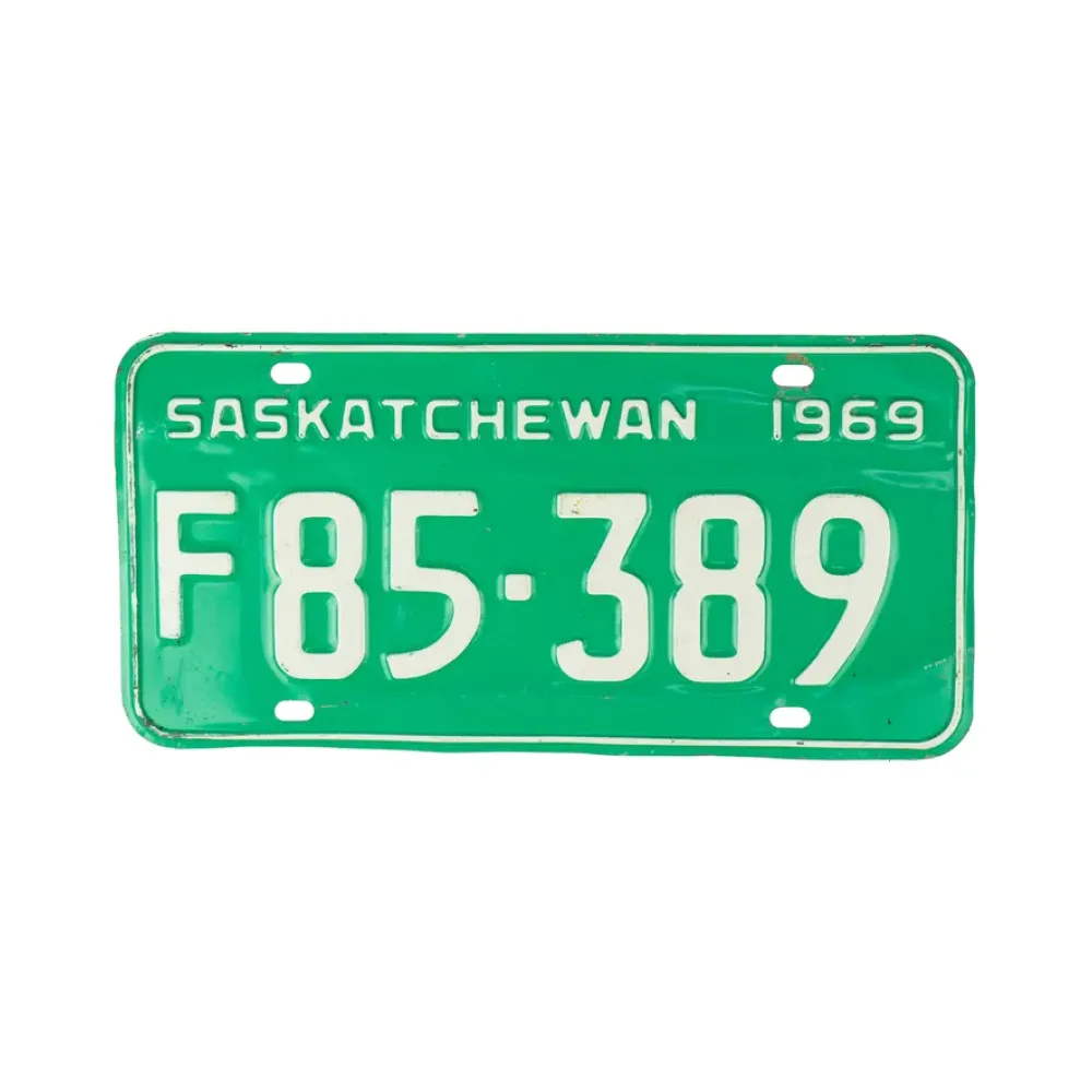 Kanadisches Kennzeichen Saskatchewan