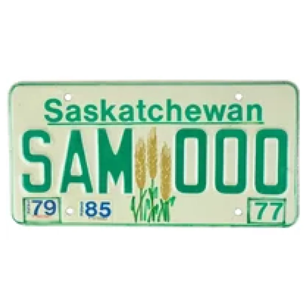 Kennzeichen aus Kanada - Saskatchewan – Bild 2
