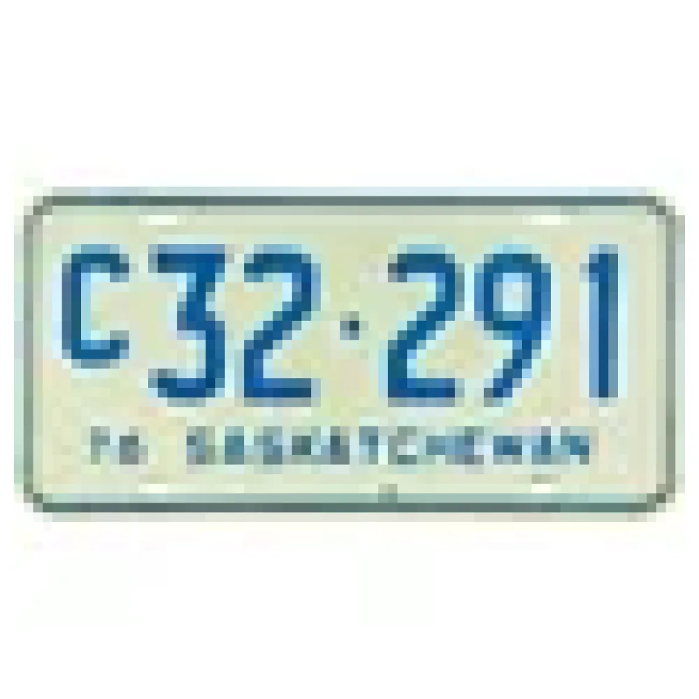 Nummernschild aus Kanada - Saskatchewan – Bild 3