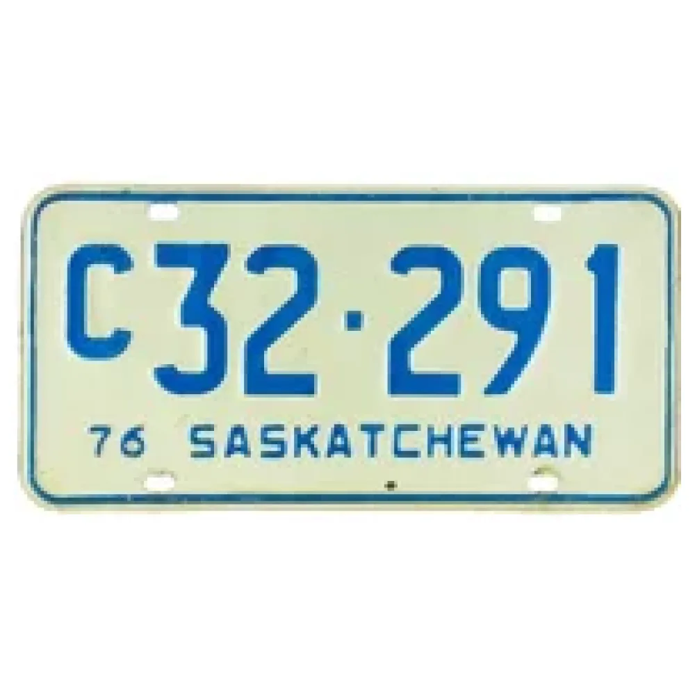 Nummernschild aus Kanada - Saskatchewan – Bild 2