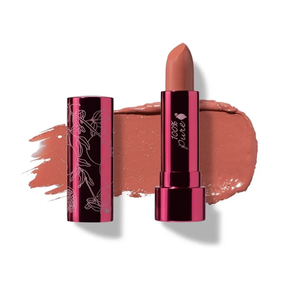 Pomegranate Oil Moisture Lipstick + Fruit Pigments - Calendula - Lippenstift