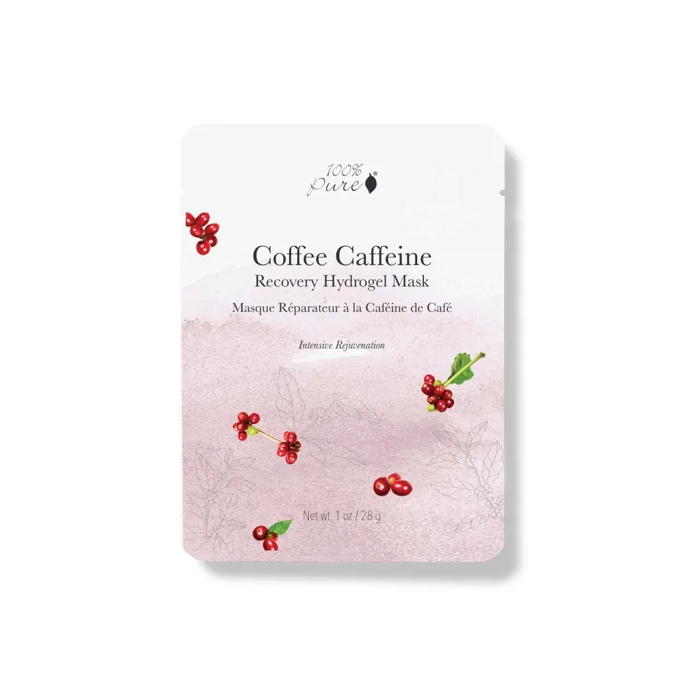 Coffee Caffeine Recovery Hydrogel Mask - Gesichtsmaske
