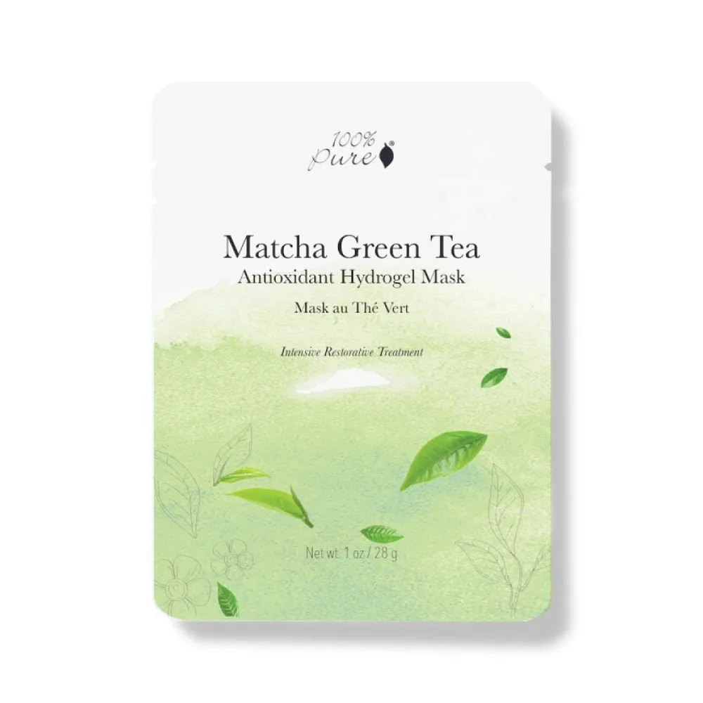 Matcha Green Tea Antioxidant Hydrogel Mask - Gesichtsmaske