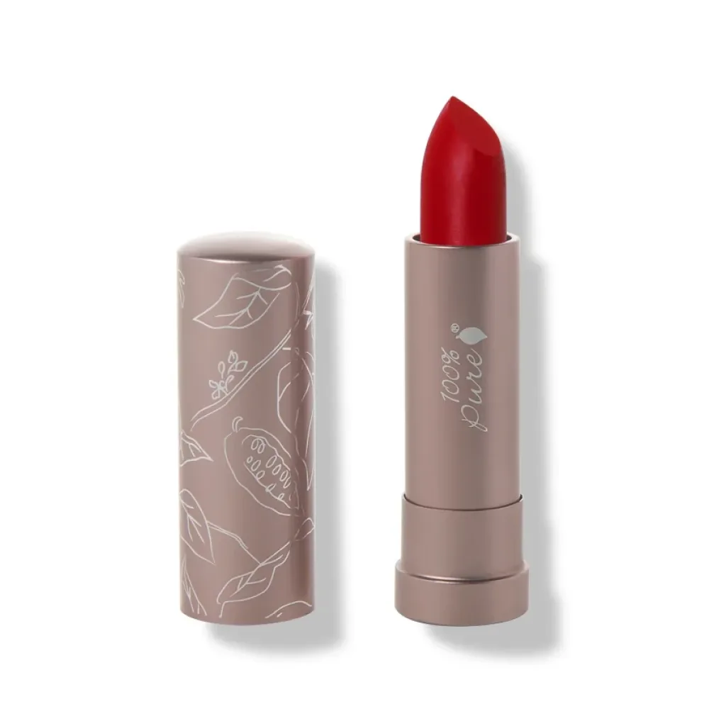 Cocoa Matte Butter Lipstick + Fruit Pigments - Nopal - Lippenstift