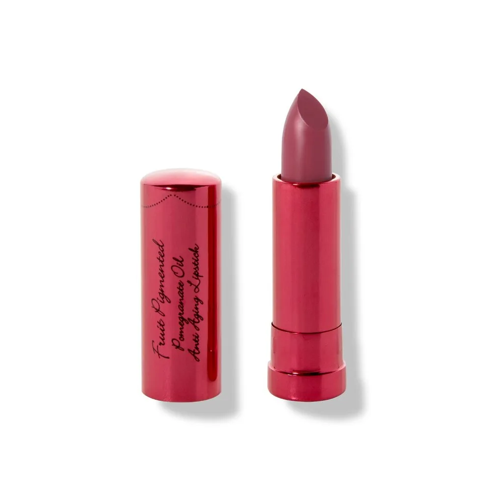 Pomegranate Oil Moisture Lipstick + Fruit Pigments - Black Rose - Lippenstift