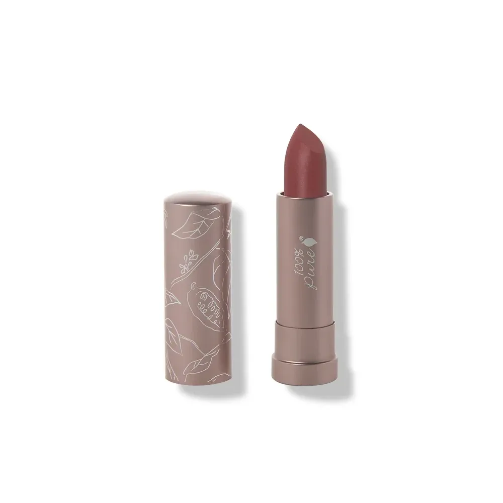Cocoa Butter Matte Lipstick + Fruit Pigments - Savanna - Lippenstift