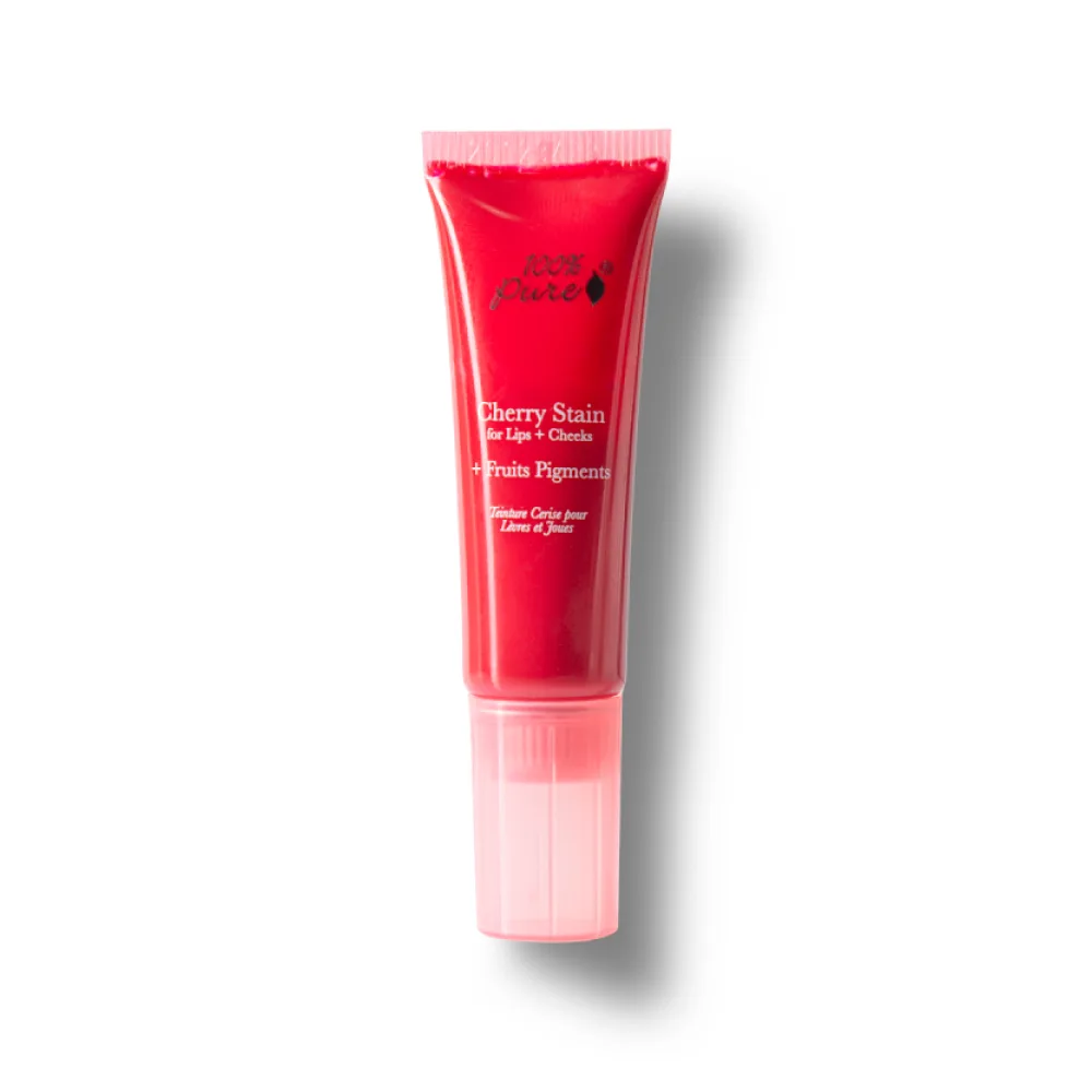 Cherry Stain for Lips & Cheeks + Fruit Pigments
